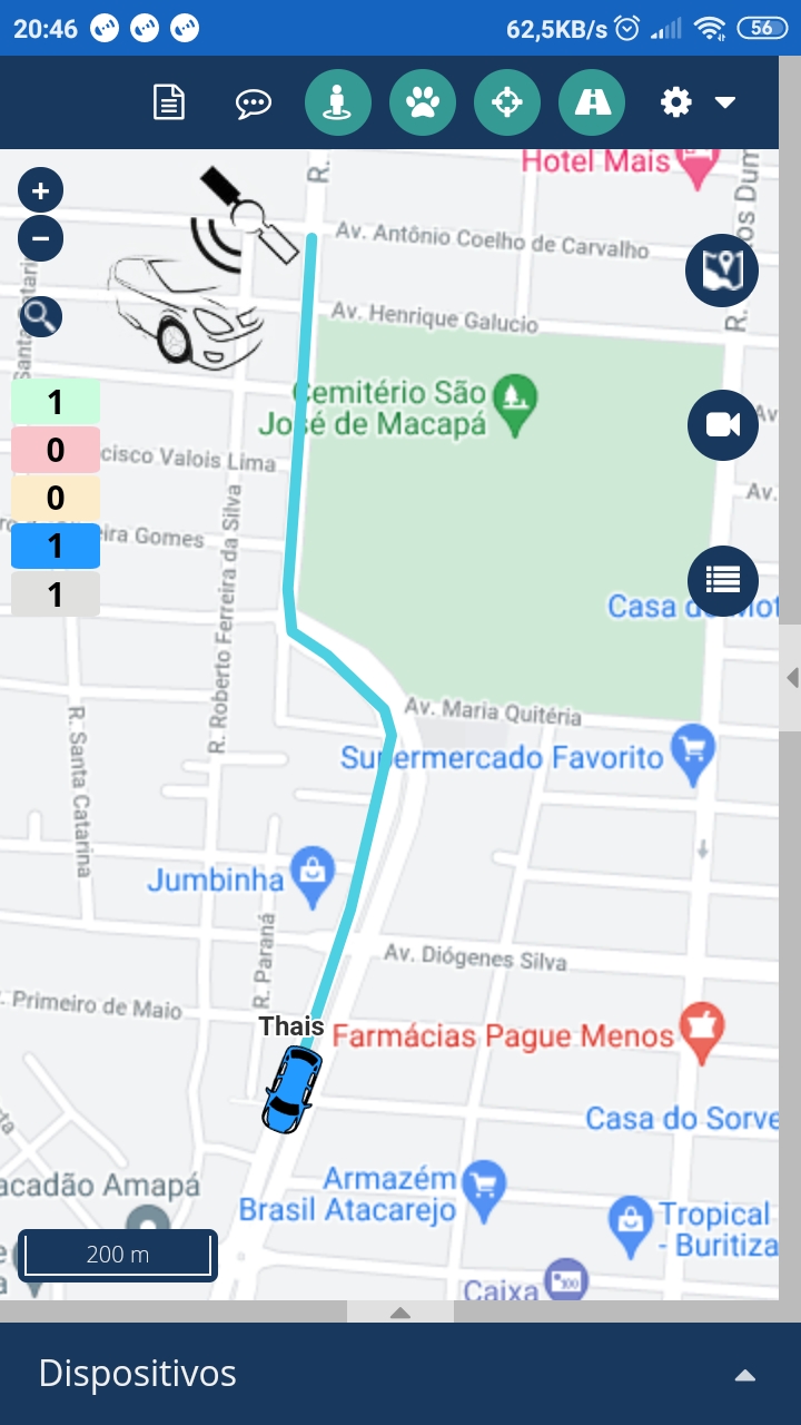 Aplicativo para celular